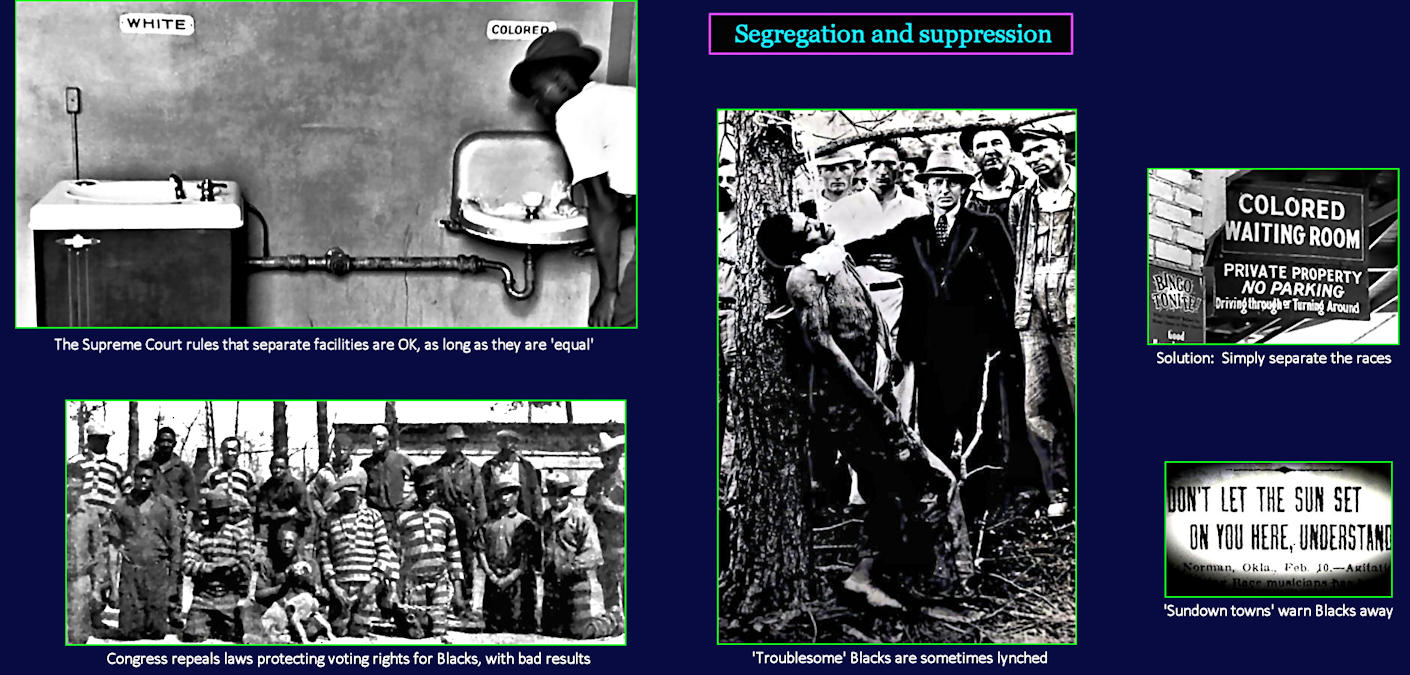 Segregation and Sundown towns, 1920s